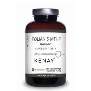 Kenay Folian 5MTHF Quatrefolic 300 kapslí obraz
