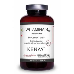 Kenay Vitamin B12 methylkobalamin MecobalActive 500 µg 300 kapslí obraz
