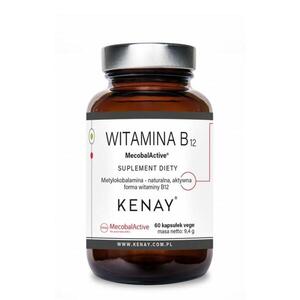 Kenay Vitamin B12 methylkobalamin MecobalActive 250 µg 60 kapslí obraz