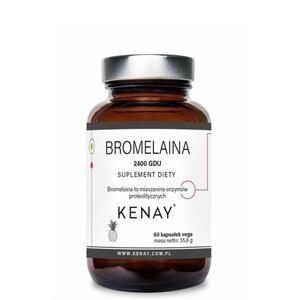 Kenay Bromelain 2400 GDU z ananasu 60 kapslí obraz