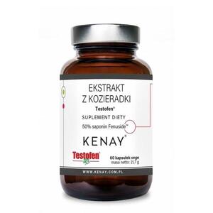 Kenay Extrakt z pískavice Testofen 600 mg 60 kapslí obraz