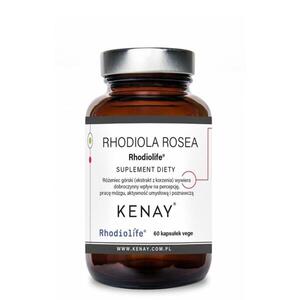 Kenay Rozchodnice růžová rhodiolife 60 kapslí obraz