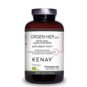 Kenay Orgen Her extrakty rostlinné vitaminy a minerály pro ni BIO 120 kapslí obraz
