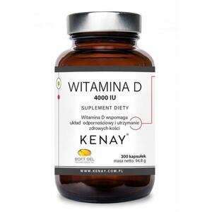 Kenay Vitamin D3 4000 IU 300 kapslí obraz