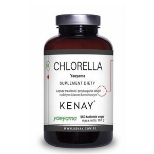 Kenay Chlorella Yaeyama chlorella vulgaris 360 tablet obraz