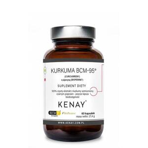 Kenay Kurkuma BCM-95 Curcugreen BioPerine 60 kapslí obraz