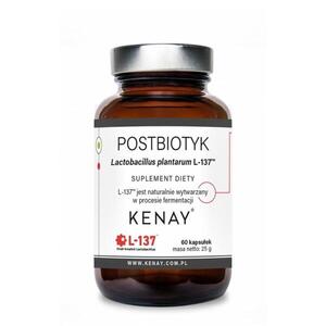 Kenay Postbiotikum lactobacillus plantarum L-137 60 kapslí obraz