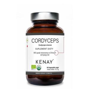 Kenay Cordyceps sinensis BIO 525 mg 60 kapslí obraz