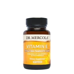 Dr. Mercola Vitamin E s tokotrienoly a tokoferoly 30 kapslí obraz