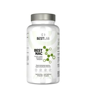 Best Lab BestNAC N-acetyl L-cystein s extraktem z brokolice 60 kapslí obraz