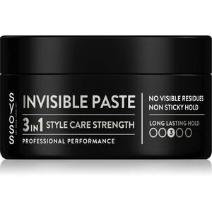 Syoss Invisible Paste transparentní stylingová pasta pro středně silnou fixaci 100 ml obraz