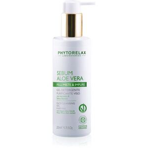 Phytorelax Laboratories Bio Sebum Aloe Vera jemný čisticí gel s aloe vera 200 ml obraz