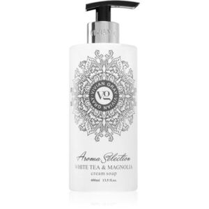 Vivian Gray Aroma Selection White Tea & Magnolia krémové tekuté mýdlo 400 ml obraz