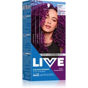 Schwarzkopf LIVE Ultra Brights or Pastel semipermanentní barva na vlasy odstín 94 Purple Punk 1 ks obraz