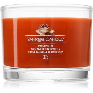 Yankee Candle Pumpkin Cinnamon Swirl votivní svíčka 37 g obraz