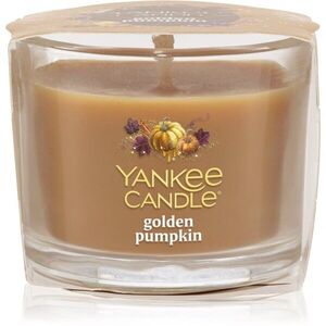 Yankee Candle Golden Pumpkin votivní svíčka glass 37 g obraz