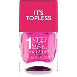 Nails Inc. It’s Topless gelový lak na nehty pro dlouhotrvající efekt odstín Thea 14 ml obraz