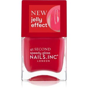 Nails Inc. 45 Second Speedy Gloss rychleschnoucí lak na nehty odstín Aria 14 ml obraz