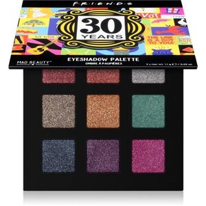 Mad Beauty Friends 30 Years paletka očních stínů 9x1.1 g obraz