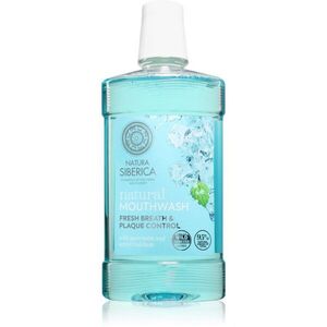 Natura Siberica Natural Mouthwash Fresh Breath & Plaque Control ústní voda pro svěží dech 520 ml obraz
