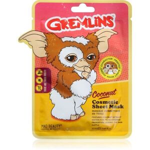 Mad Beauty Gremlins hydratační plátýnková maska s kyselinou hyaluronovou 25 ml obraz