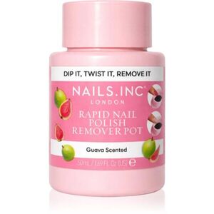 Nails Inc. Rapid Nail Polish Remover Pot Guava Scented odlakovač na nehty 50 ml obraz