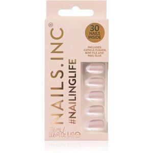 Nails Inc. #NailingLife Press-On Nails umělé nehty odstín All Out Olivia Glaze 33 ks obraz