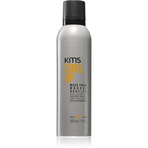 KMS Curl Up Wave Foam pěna na vlasy pro definici vln 200 ml obraz