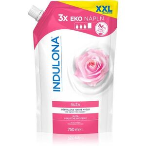 Indulona Růže tekuté mýdlo na ruce – náhradní náplň 750 ml obraz