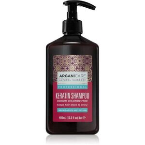 Arganicare Keratin Shampoo regenerační šampon 400 ml obraz