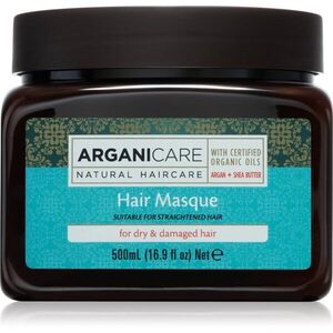 Arganicare Argan Oil & Shea Butter Hair Masque hydratační a vyživující maska pro suché a poškozené vlasy 500 ml obraz