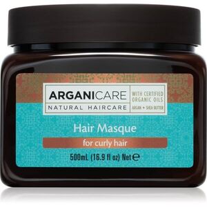 Arganicare Argan Oil & Shea Butter Hair Masque hydratační a vyživující maska pro kudrnaté vlasy 500 ml obraz