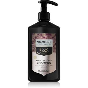 Arganicare Silk Protein Shampoo revitalizační šampon pro rozzáření mdlých vlasů 400 ml obraz