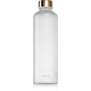 Equa Mismatch skleněná láhev na vodu barva Velvet White 750 ml obraz