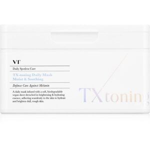 VT Cosmetics TX-Toning Daily Mask rozjasňující plátýnková maska proti pigmentovým skvrnám velké balení 30 ks obraz