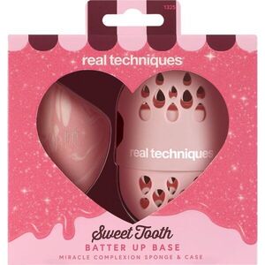 Real Techniques Sweet Tooth Better Up Base houbička na make-up + obal 2 ks obraz