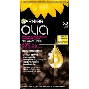 Garnier Olia Big Kit permanentní barva na vlasy odstín 5.0 Brąz 1 ks obraz
