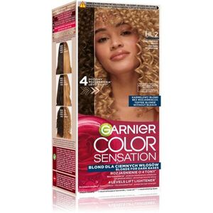 Garnier Color Sensation barva na vlasy pro zesvětlení vlasů odstín HL2 Dark Brown Hair 1 ks obraz