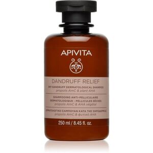 Apivita Dandruff Relief Dry Dandruff Dermatological Shampoo šampon proti lupům pro suchou a svědící pokožku hlavy 250 ml obraz