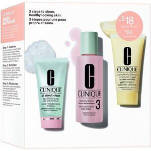 Clinique 3 Steps Skin Care Kit Skin Type 3 dárková sada pro mastnou a smíšenou pleť obraz