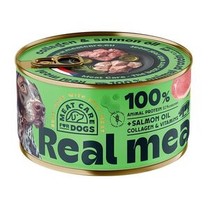 MEAT CARE For pets real meal konzerva pro psy vepřové 400 g obraz