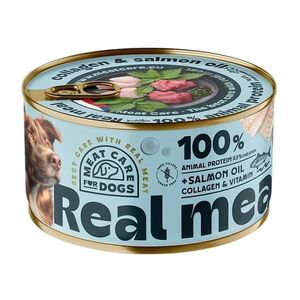 MEAT CARE For pets real meal konzerva pro psy ryba 400 g obraz