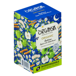 ORGANSIA Bed time apple elderflower ovocno-bylinný čaj BIO 18 sáčků obraz