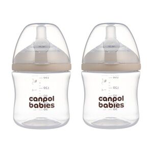 CANPOL BABIES Set lahví Natural Shape 2 lahve 150 ml obraz