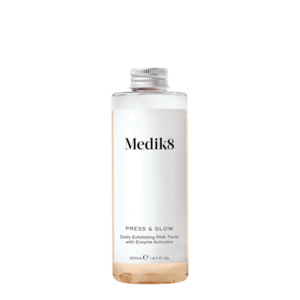 MEDIK8 Press & Glow Rozjasňující exfoliační tonikum náplň 200 ml obraz