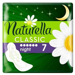 NATURELLA Classic Camomile Night Hygienické vložky 7 ks obraz