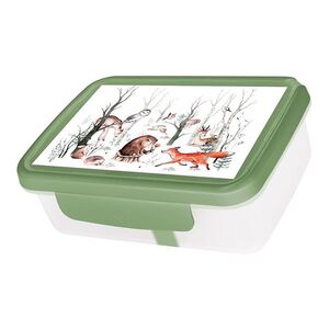 ZDRAVÁ LAHEV Zdravá sváča komplet box lesní zvířátka 900 ml obraz
