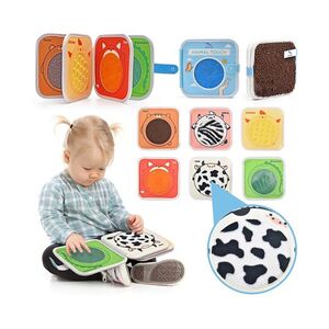 2KIDS TOYS Senzorická kniha zvířátka obraz