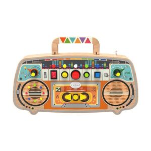 2KIDS TOYS Activity board dřevěné FM rádio obraz