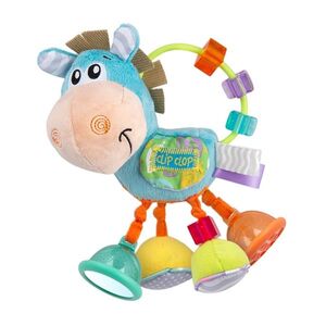 PLAYGRO Chrastítko oslík modrý obraz